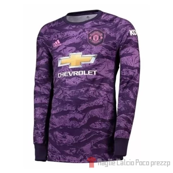 Maglia Manchester United Portiere Home Manica Lunga 2019/2020 - Clicca l'immagine per chiudere